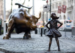 Wall Street bull and Fearless Girl