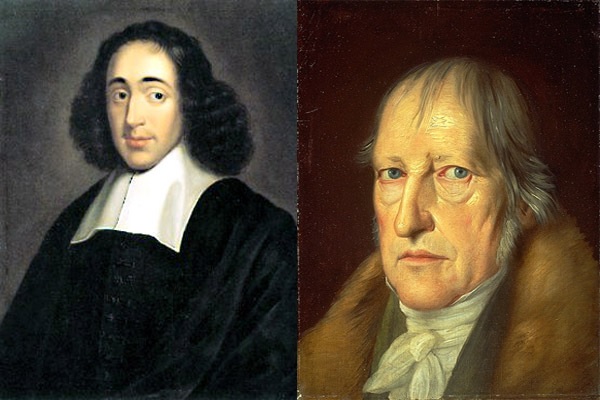 Baruch Spinoza and G. W. F. Hegel