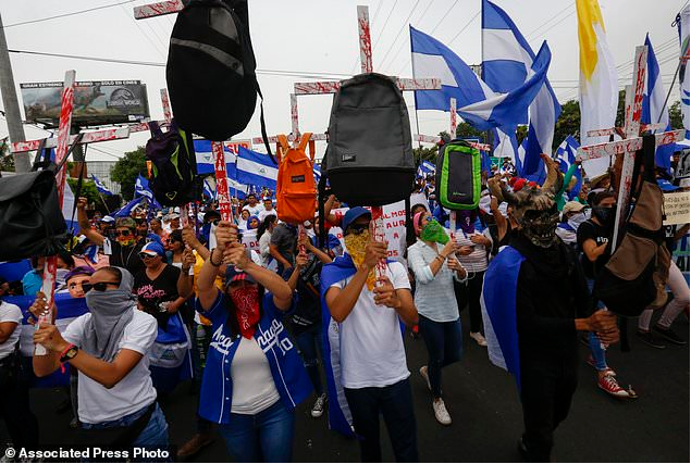 Managua demanding ouster of President Saniel Ortega